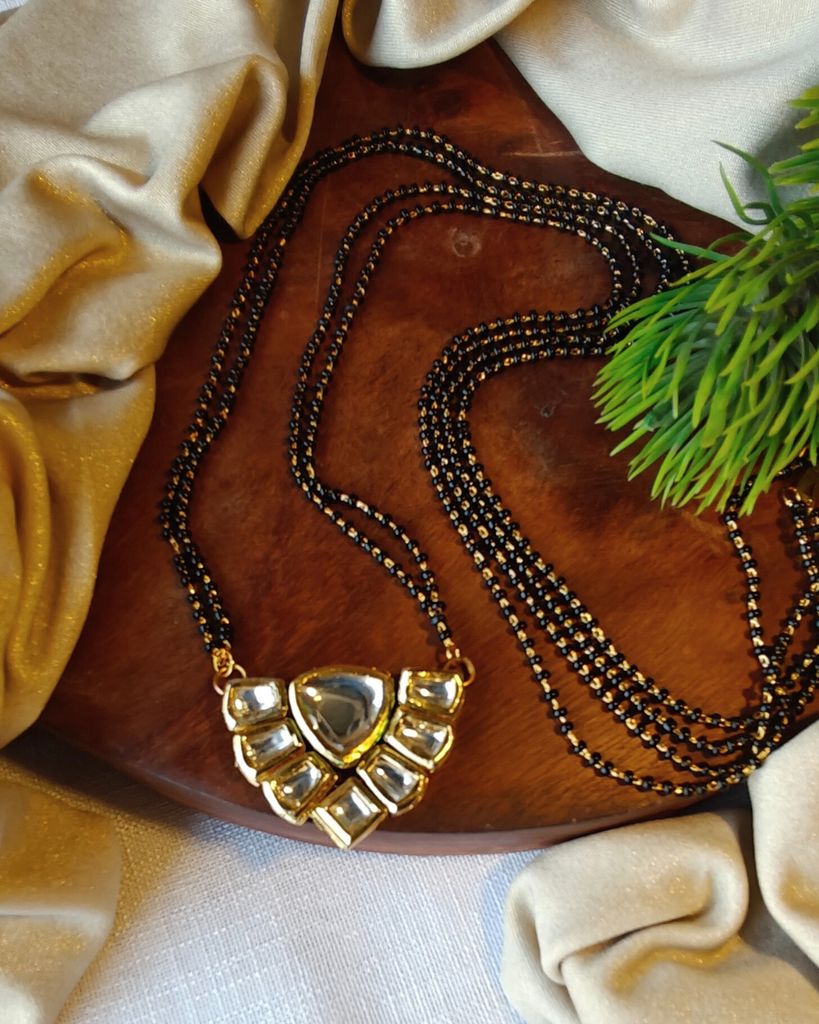 Royal Kundan Multi-Layer Mangalsutra&nbsp;