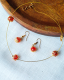 Red Invisible Necklace