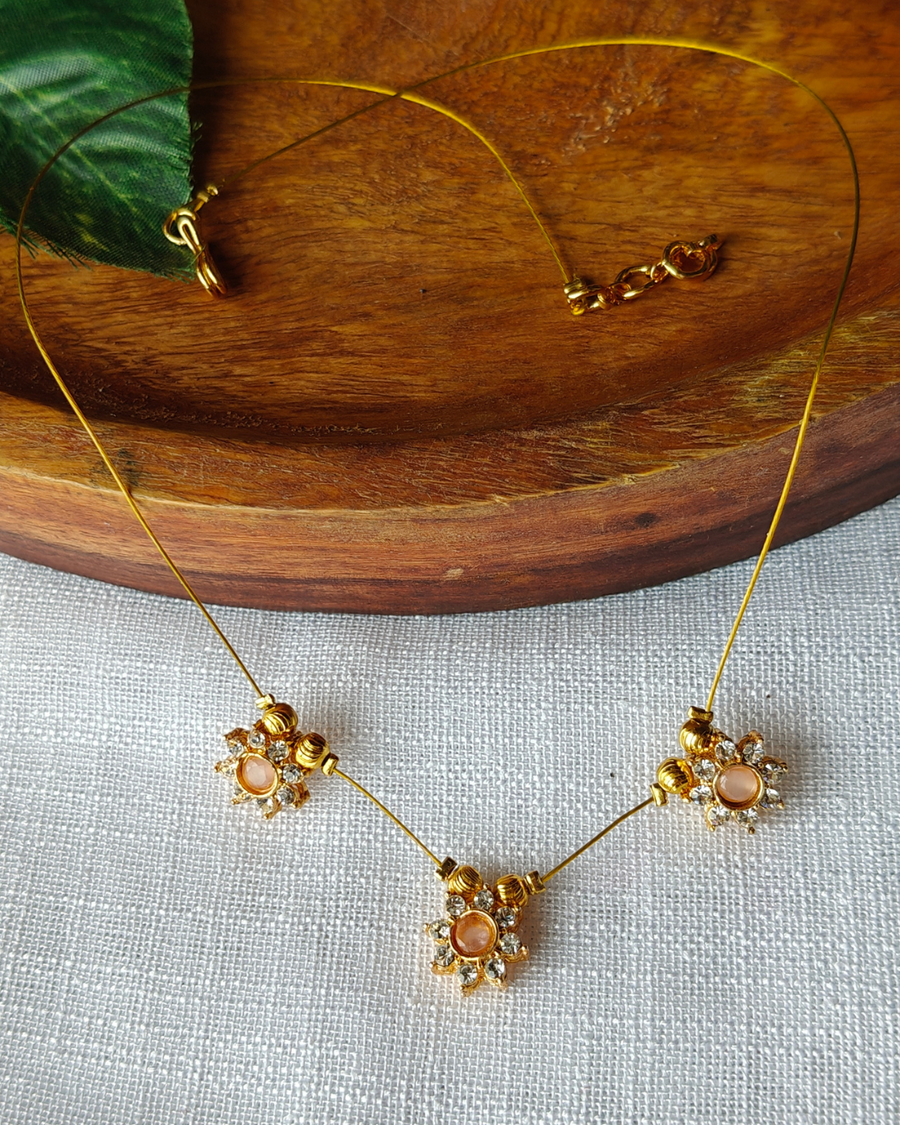 Invisible Daimand Necklace