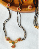 Red Kundan Mangalsutra