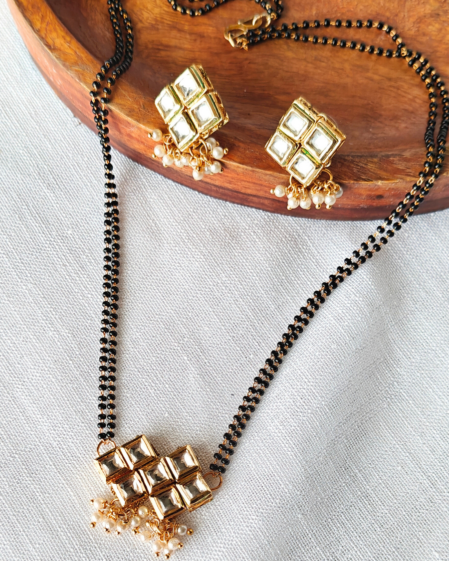 Kundan Morti Mangalsutra
