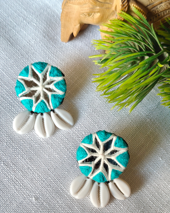 Ocean Star Shell Earrings