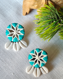 Ocean Star Shell Earrings